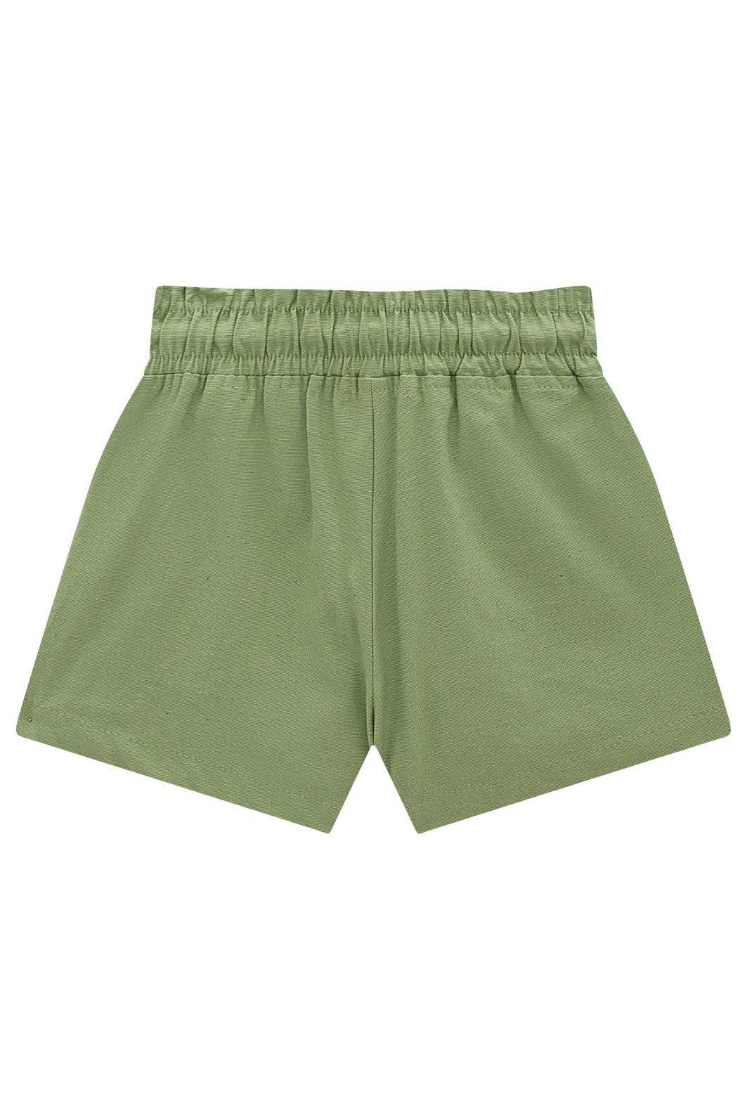 Shorts em linho com elastano 98123 Infanti Infantil Menina
