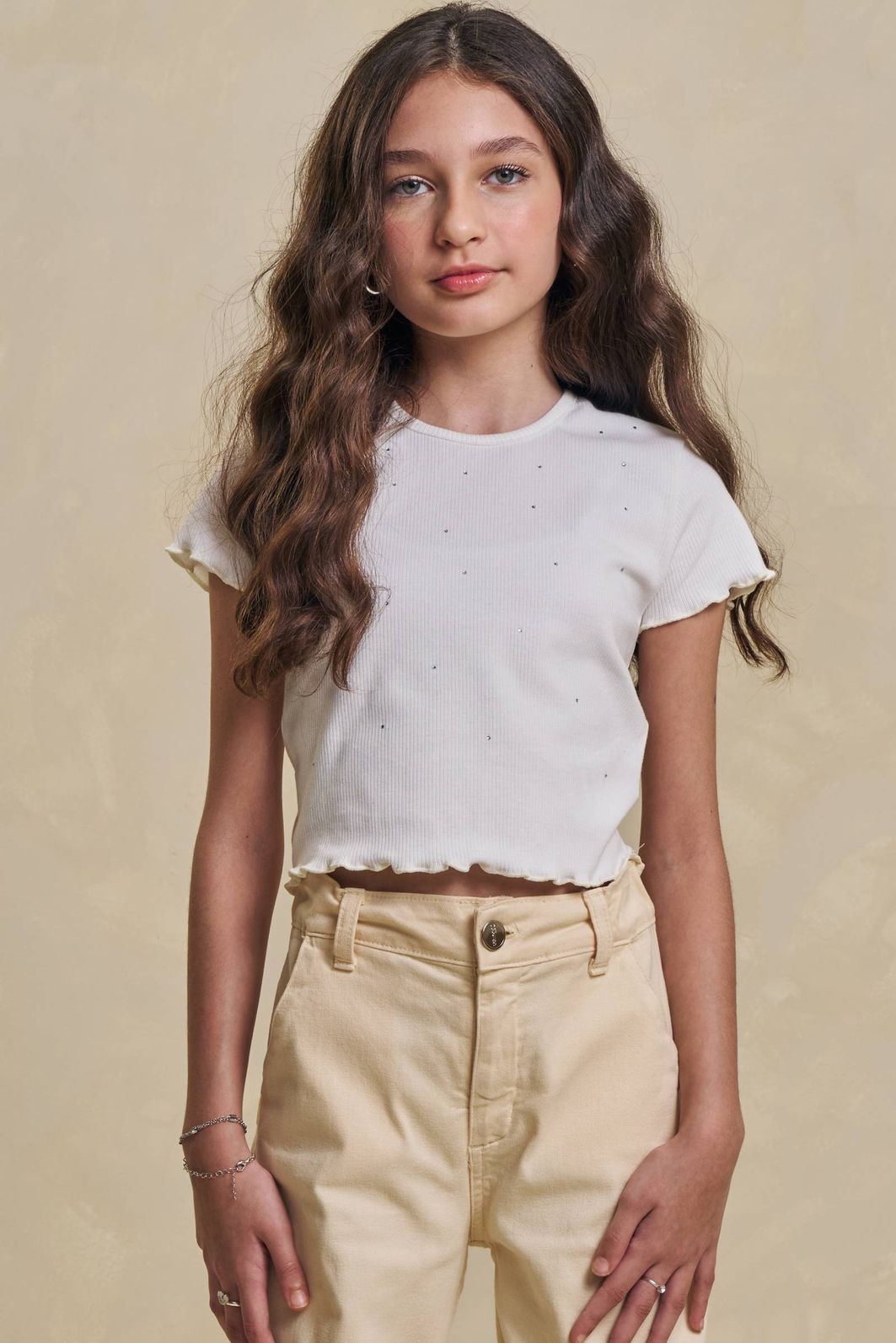 Blusa em canelado liz 94896 Lilimoon Teen Menina Blusa em canelado liz 94896 Lilimoon Teen Menina