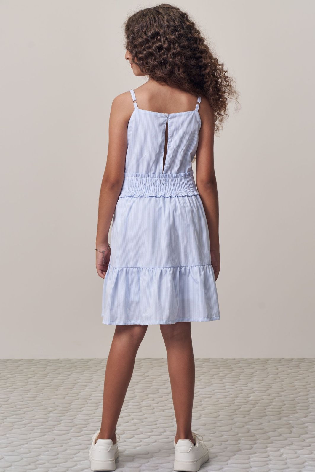 Vestido em tricoline andes 98973 Lilimoon Teen Menina Vestido em tricoline andes 98973 Lilimoon Teen Menina