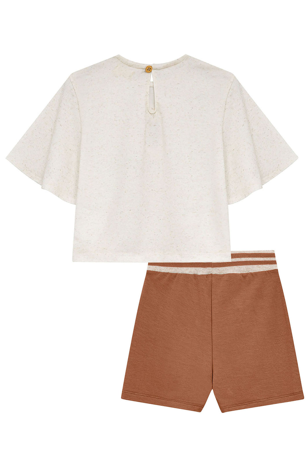 Conjunto de blusa em malha fresh e short saia em molevisco 95054 Kukiê Infantil Menina Conjunto de blusa em malha fresh e short saia em molevisco 95054 Kukiê Infantil Menina