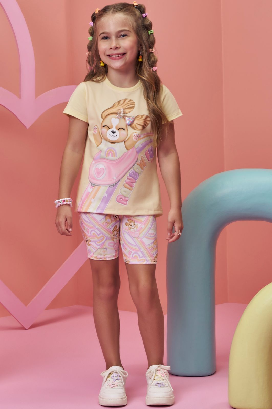 Blusa em meia malha 98532 Infanti Infantil Menina Blusa em meia malha 98532 Infanti Infantil Menina
