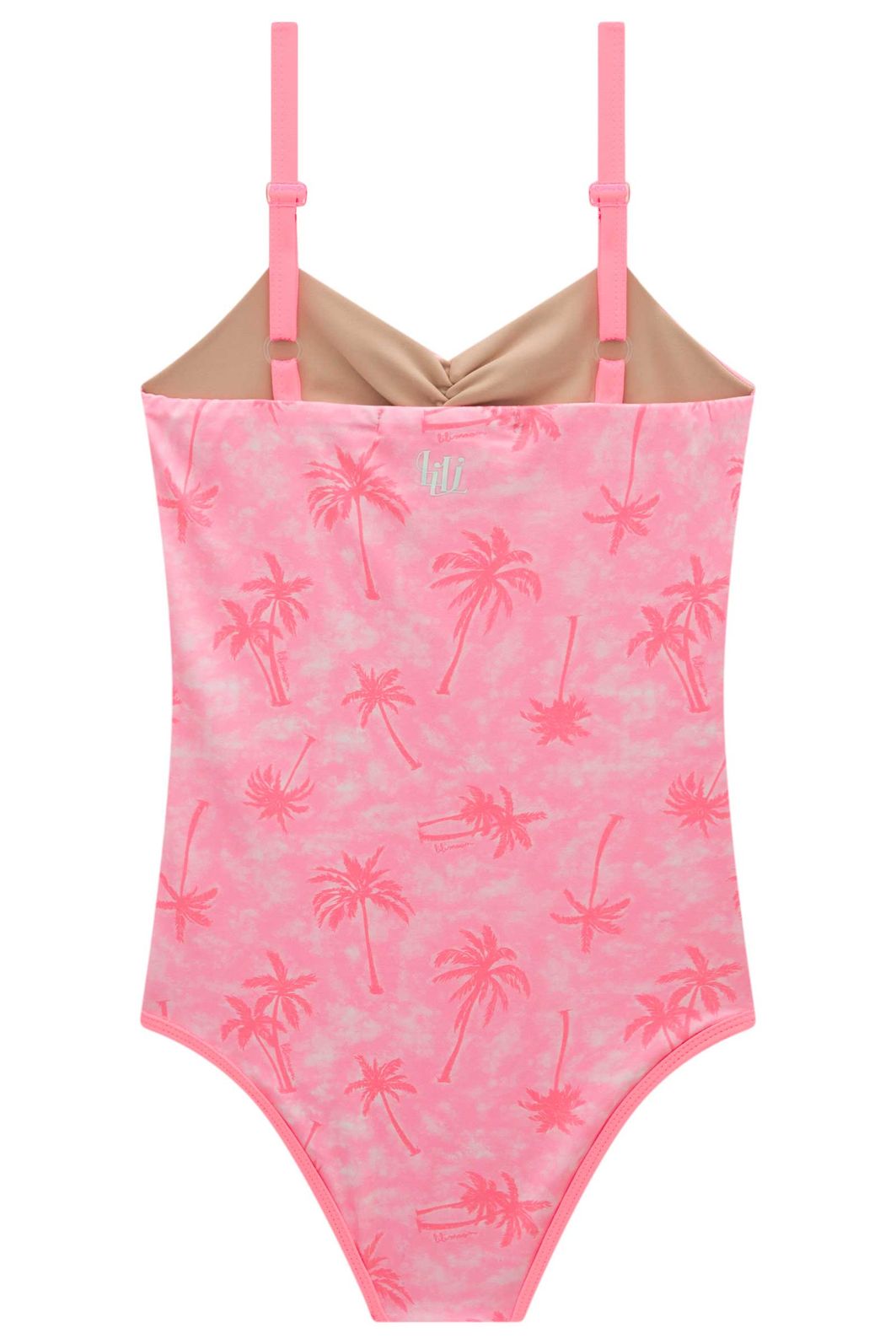 Maiô em malha UV dry com proteção UV 50+ 99485 Lilimoon Teen Menina Maiô em malha UV dry com proteção UV 50+ 99485 Lilimoon Teen Menina