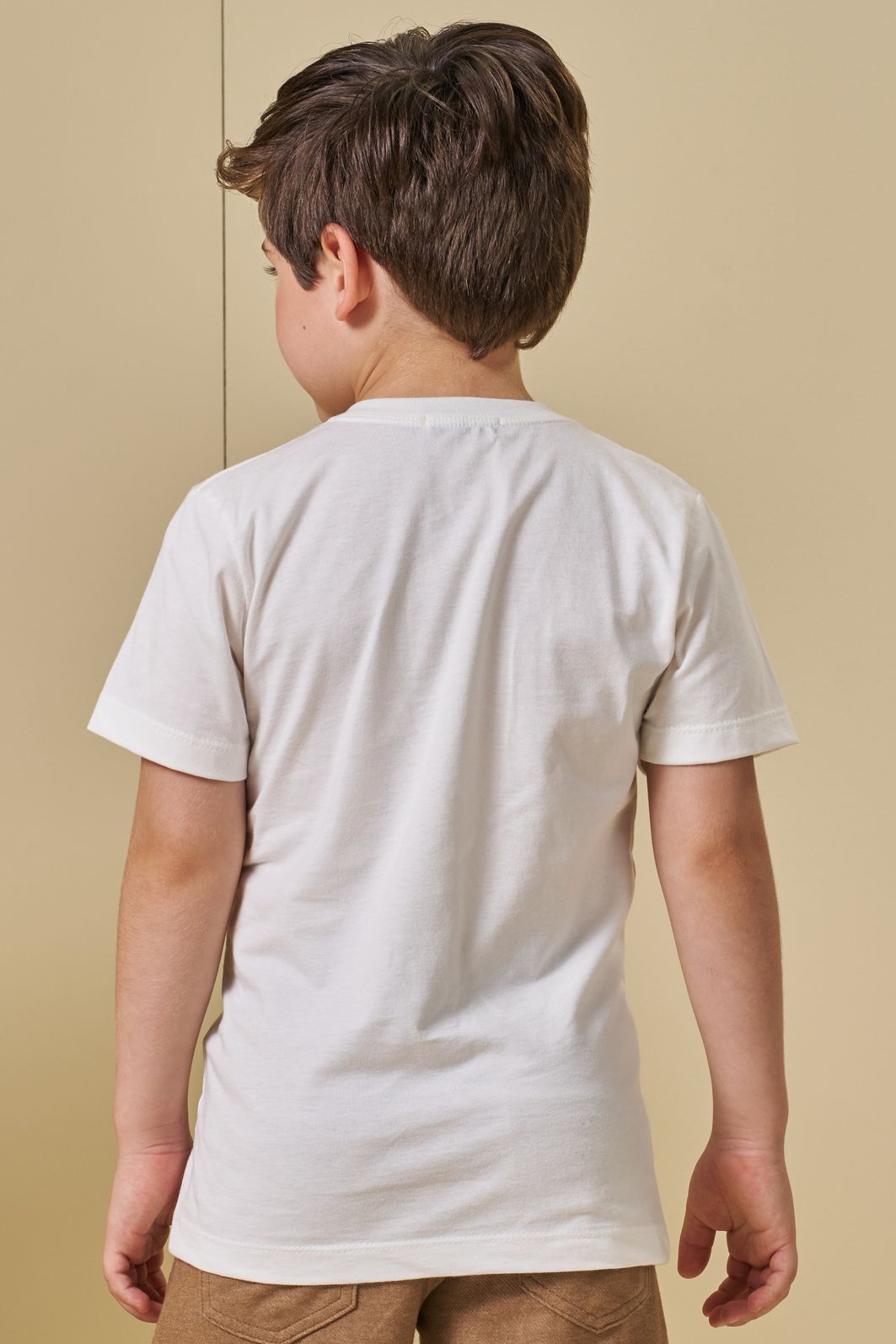Camiseta em meia malha 94560 LucBoo Infantil Menino Camiseta em meia malha 94560 LucBoo Infantil Menino