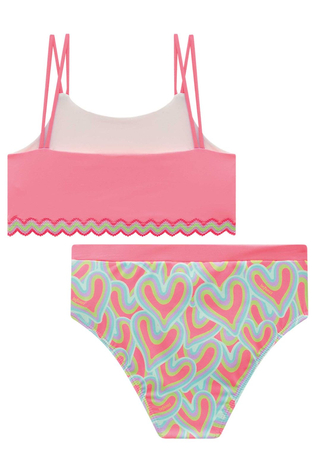 Biquíni em malha UV dry com proteção UV 50+ 93169 Infanti Infantil Menina Biquíni em malha UV dry com proteção UV 50+ 93169 Infanti Infantil Menina