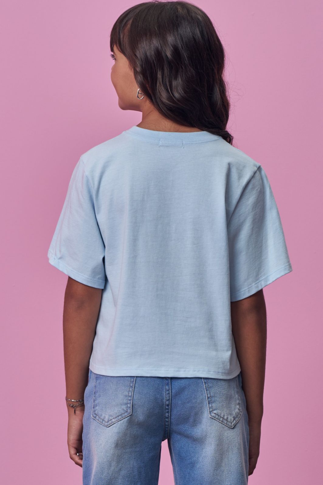 Blusa em meia malha 98490 Vic Teen Menina Blusa em meia malha 98490 Vic Teen Menina