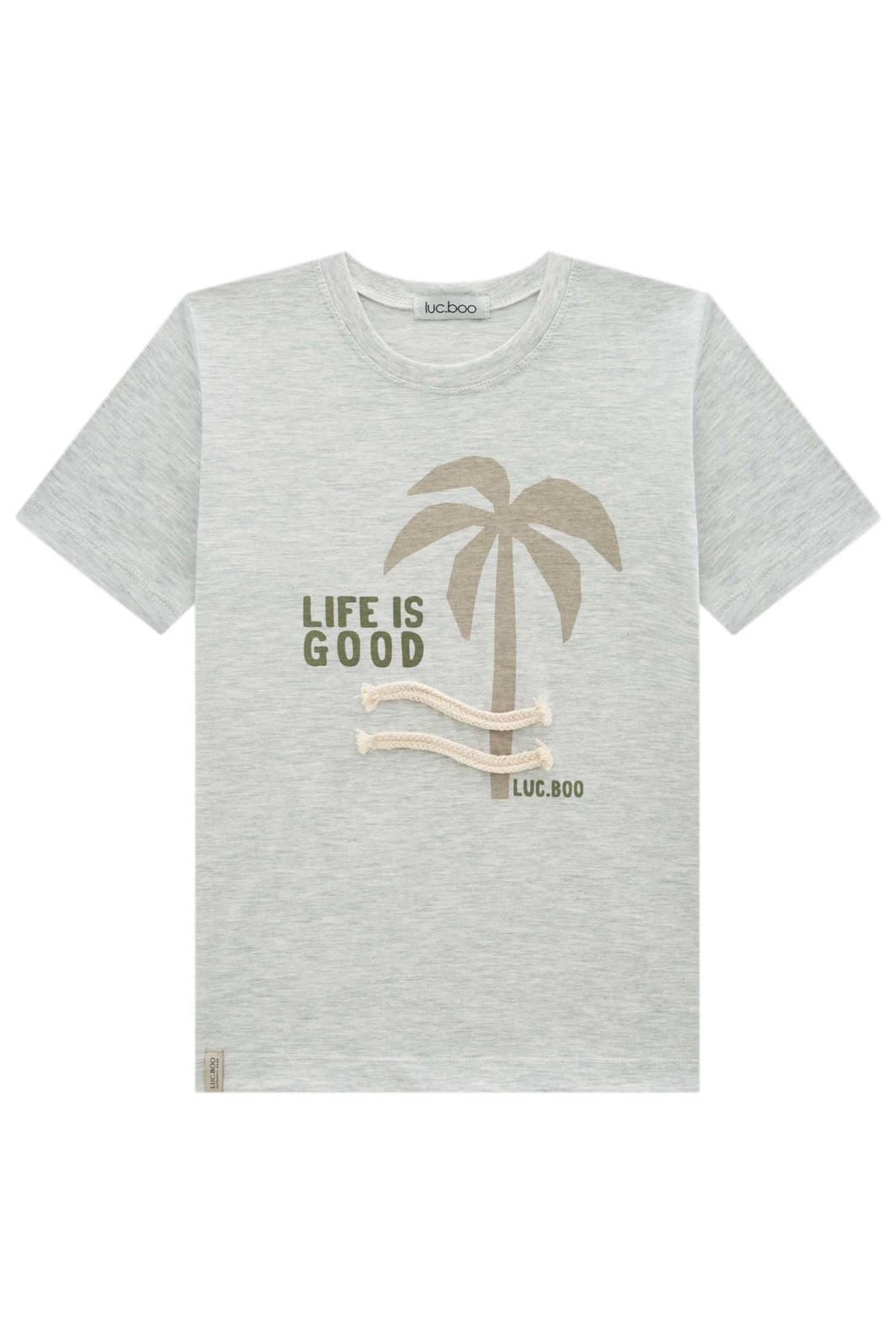 Camiseta em meia malha 95673 LucBoo Infantil Menino Camiseta em meia malha 95673 LucBoo Infantil Menino