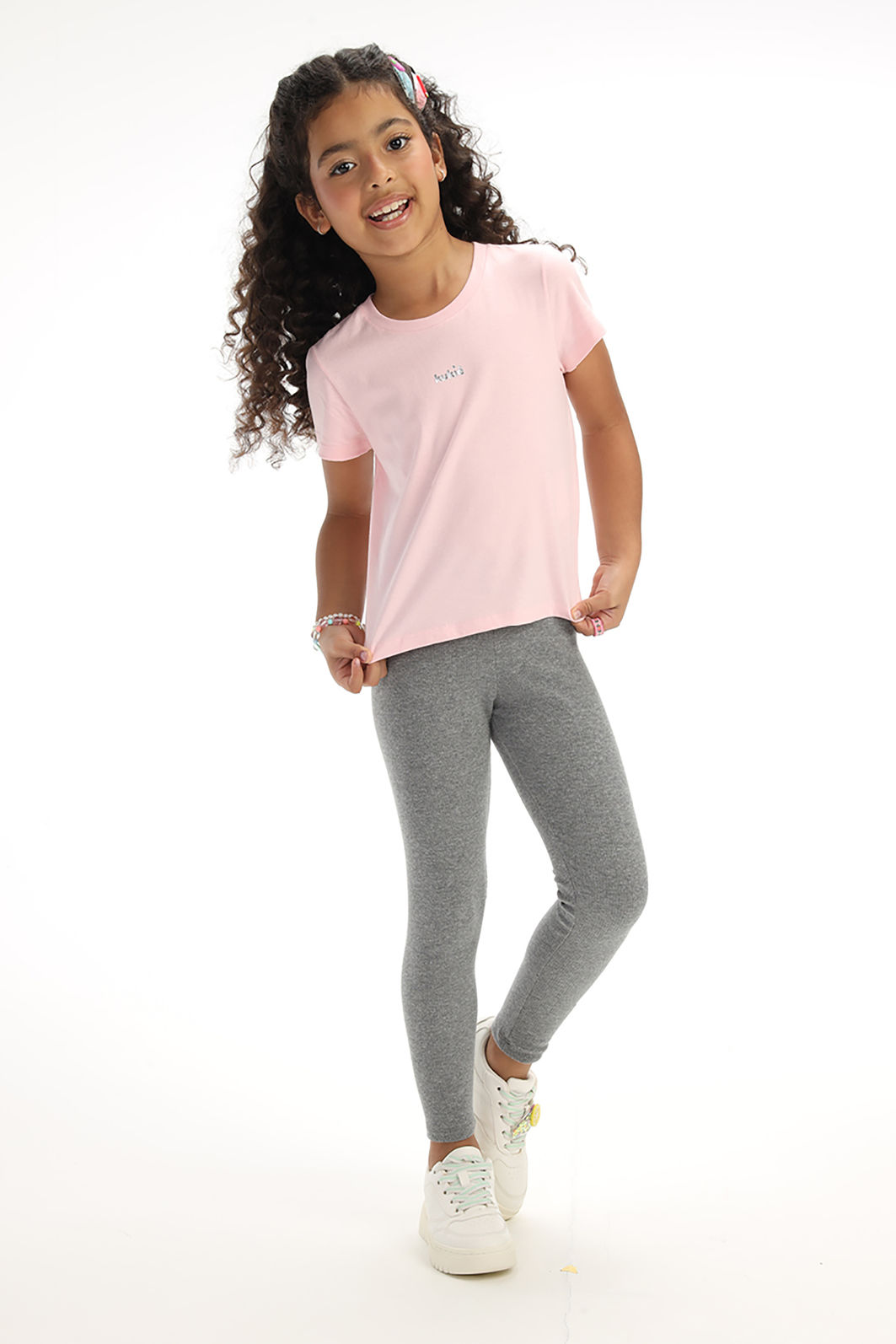 Calça legging em canelado Liz 94346 Kukiê Infantil Menina Calça legging em canelado Liz 94346 Kukiê Infantil Menina