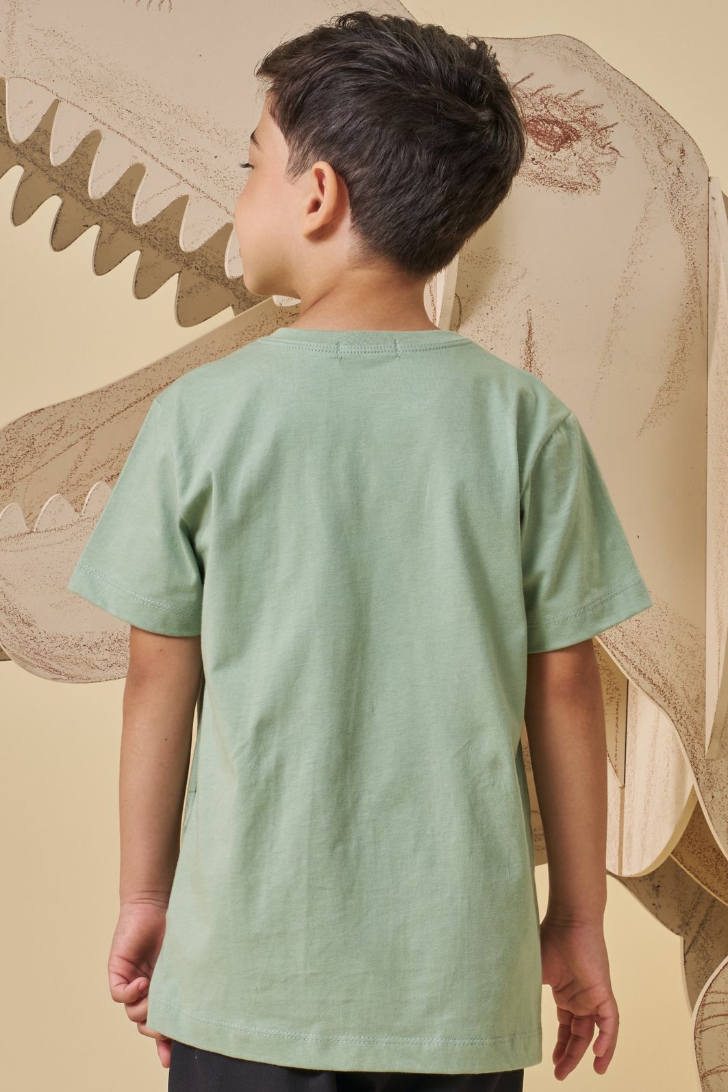 Camiseta em meia malha 94780 LucBoo Infantil Menino Camiseta em meia malha 94780 LucBoo Infantil Menino