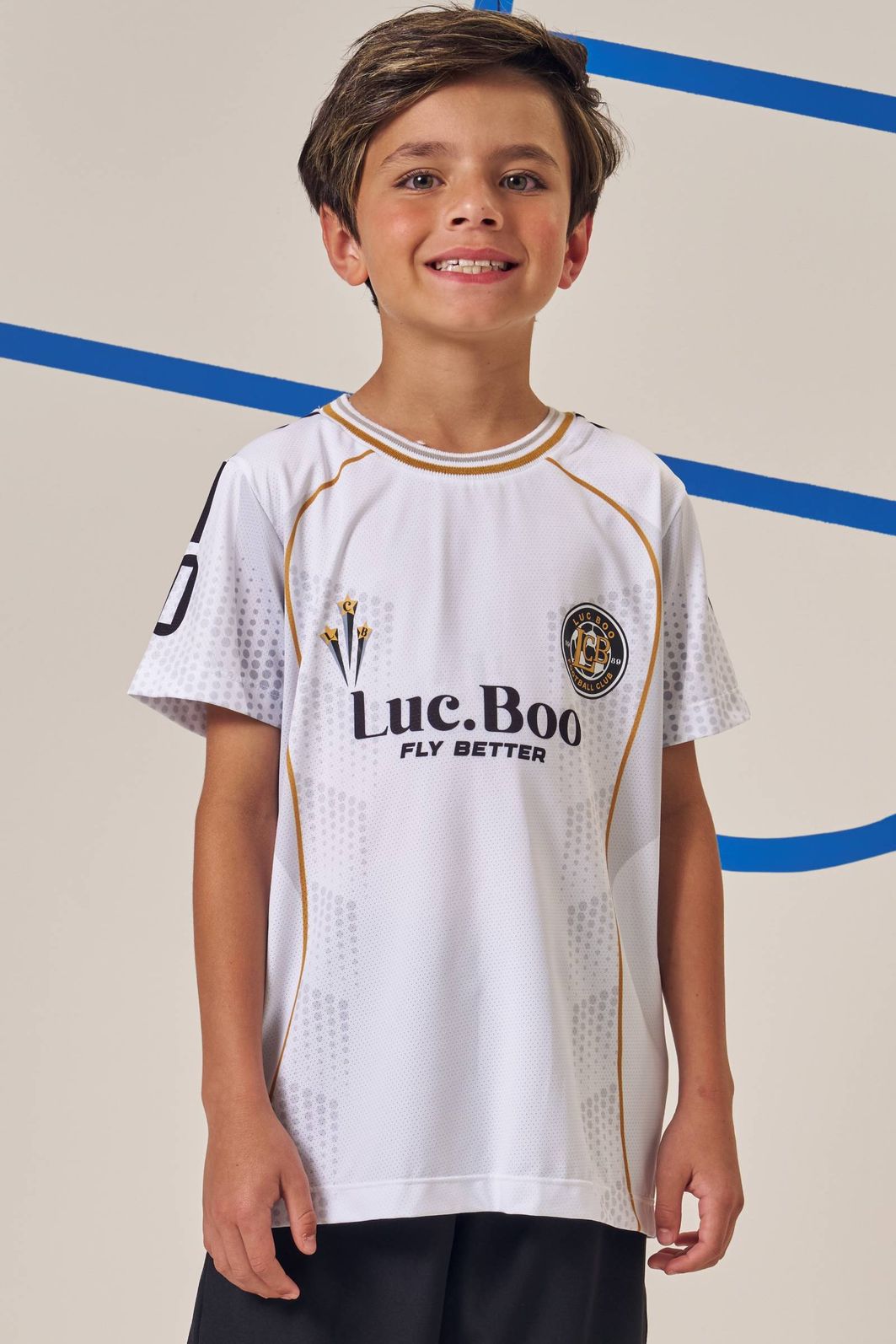 Camiseta em malha dry yuki 96732 LucBoo Infantil Menino Camiseta em malha dry yuki 96732 LucBoo Infantil Menino