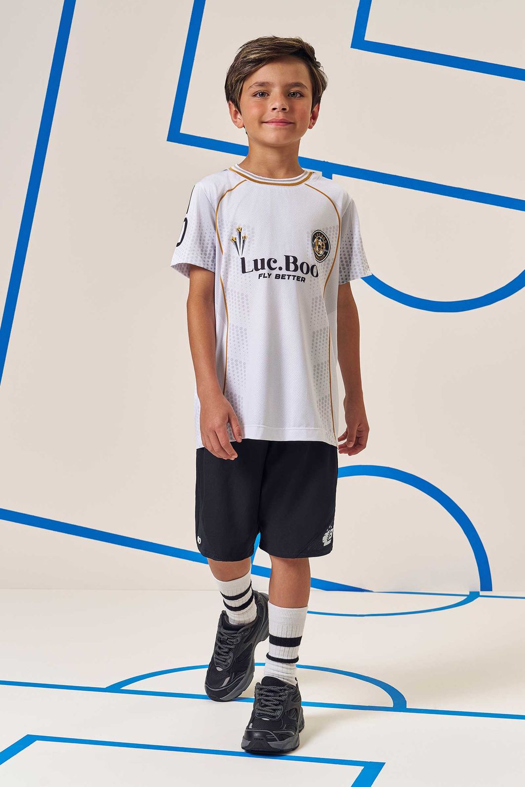Camiseta em malha dry yuki 96732 LucBoo Infantil Menino Camiseta em malha dry yuki 96732 LucBoo Infantil Menino