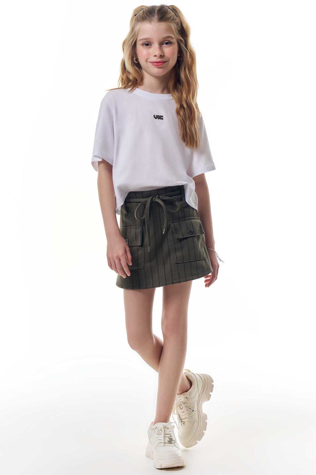 Blusa em meia malha 95186 Vic Teen Menina Blusa em meia malha 95186 Vic Teen Menina