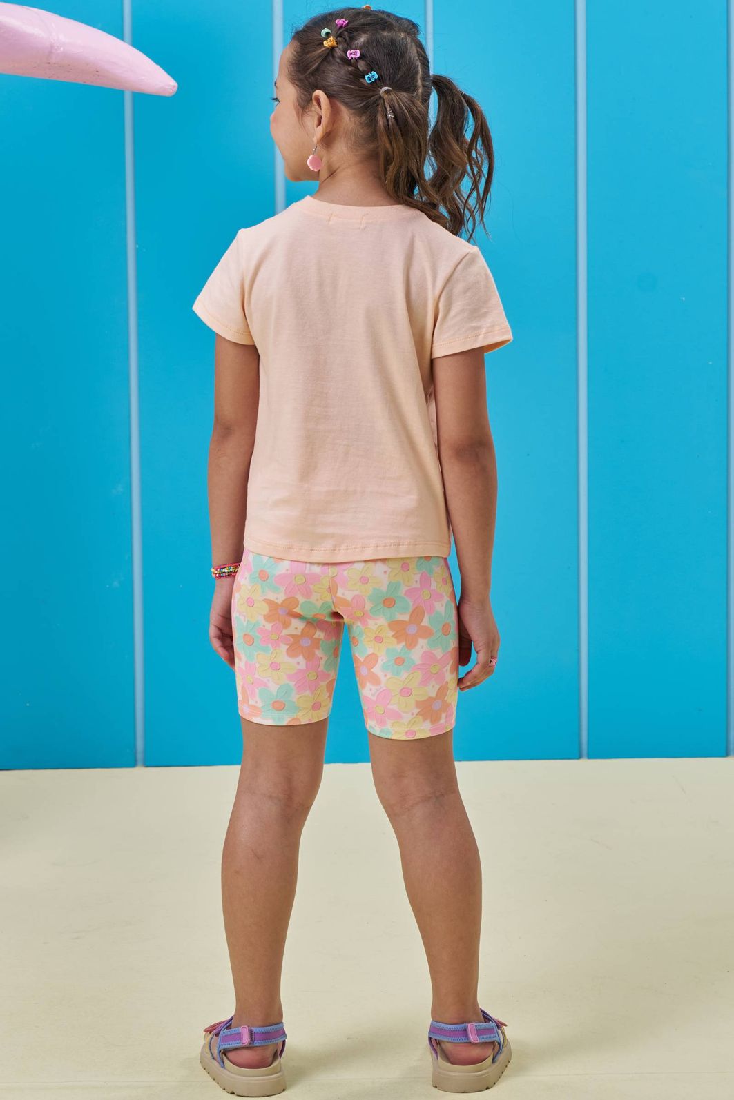 Blusa em meia malha 95441 Kukiê Infantil Menina Blusa em meia malha 95441 Kukiê Infantil Menina