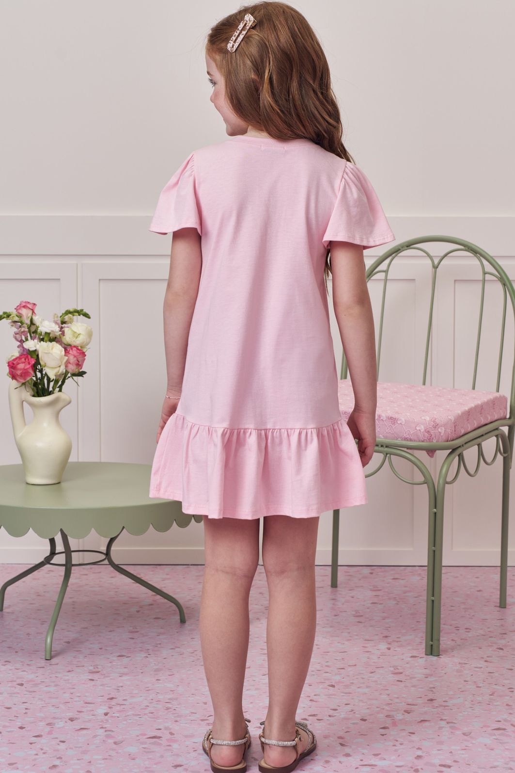 Vestido em meia malha 97961 Infanti Infantil Menina Vestido em meia malha 97961 Infanti Infantil Menina