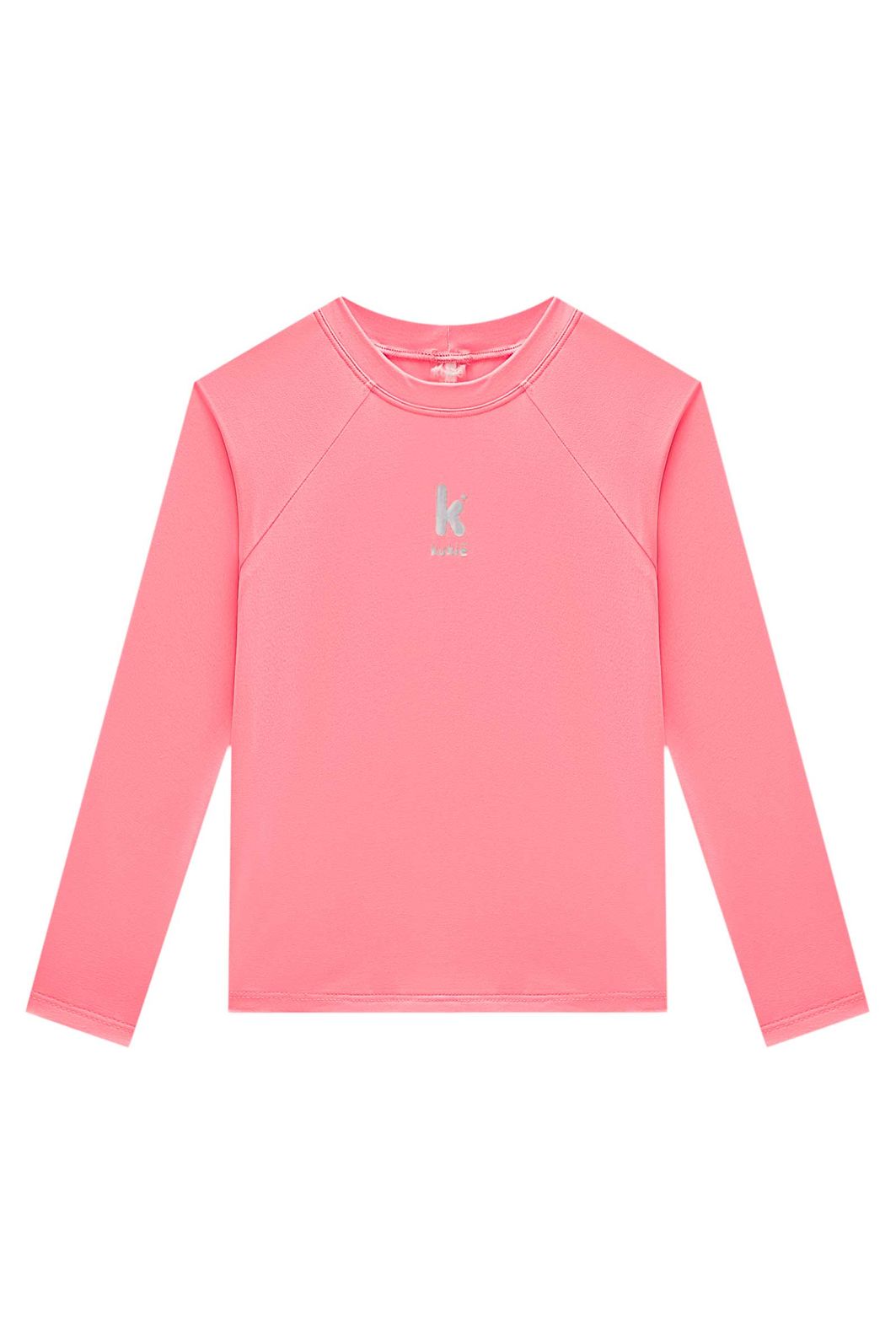 Blusa em malha com proteção UV50+ 99704 Kukiê Infantil Menina Blusa em malha com proteção UV50+ 99704 Kukiê Infantil Menina