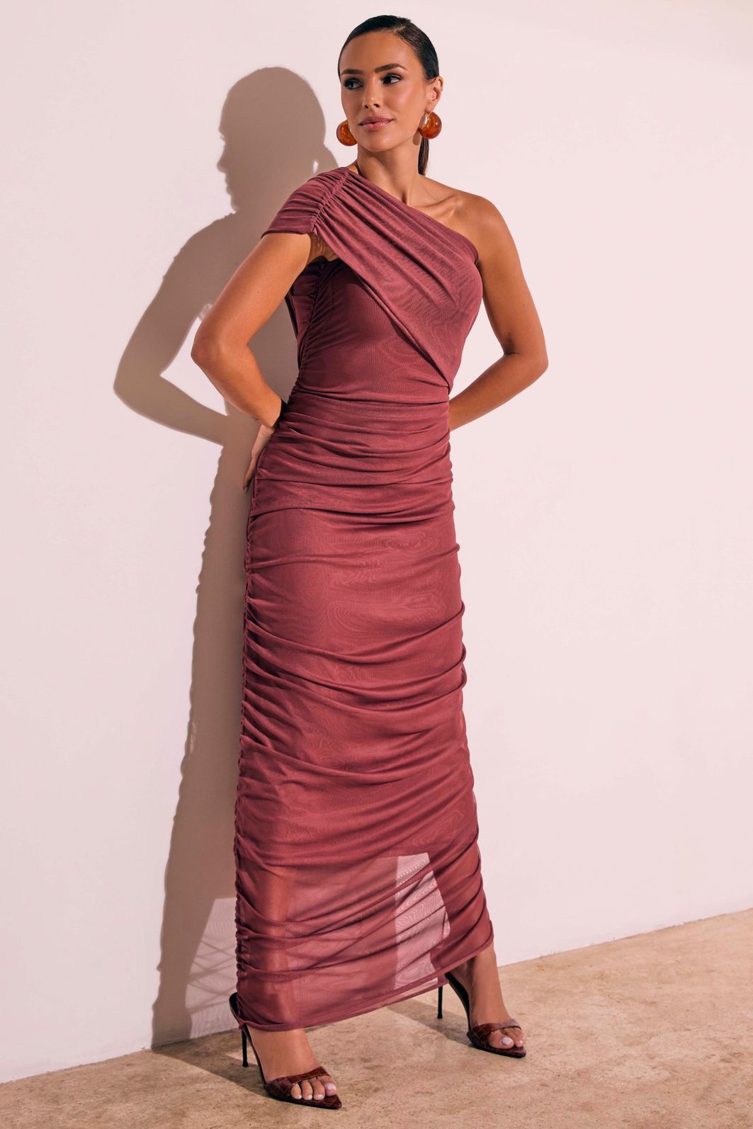Vestido maxi midi em tule com elastano 99286 Linzzi Vestido maxi midi em tule com elastano 99286 Linzzi