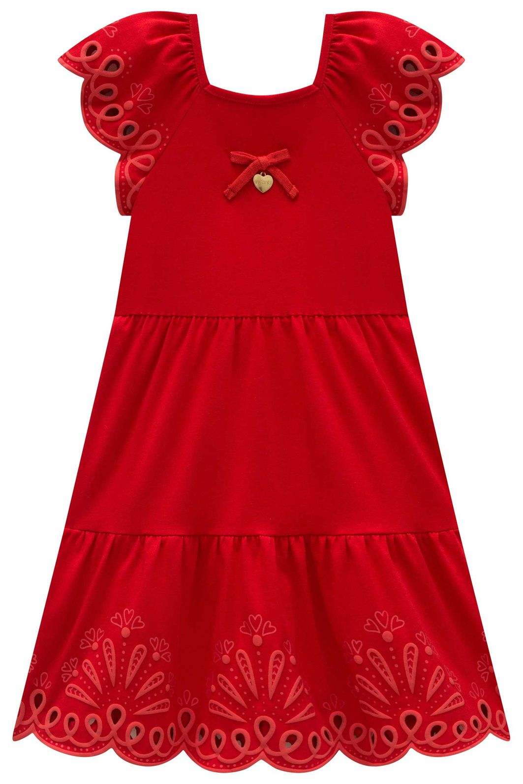 Vestido em cotton 21714 Infanti Infantil Menina Vestido em cotton 21714 Infanti Infantil Menina