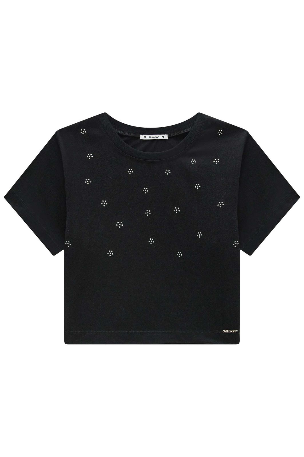 Blusa em meia malha 94357 Lilimoon Teen Menina Blusa em meia malha 94357 Lilimoon Teen Menina