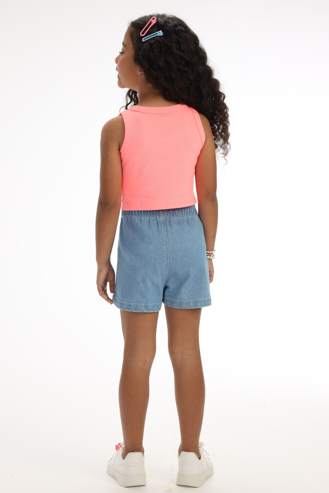 Blusa regata em canelado Liz 94342 Kukiê Infantil Menina Blusa regata em canelado Liz 94342 Kukiê Infantil Menina