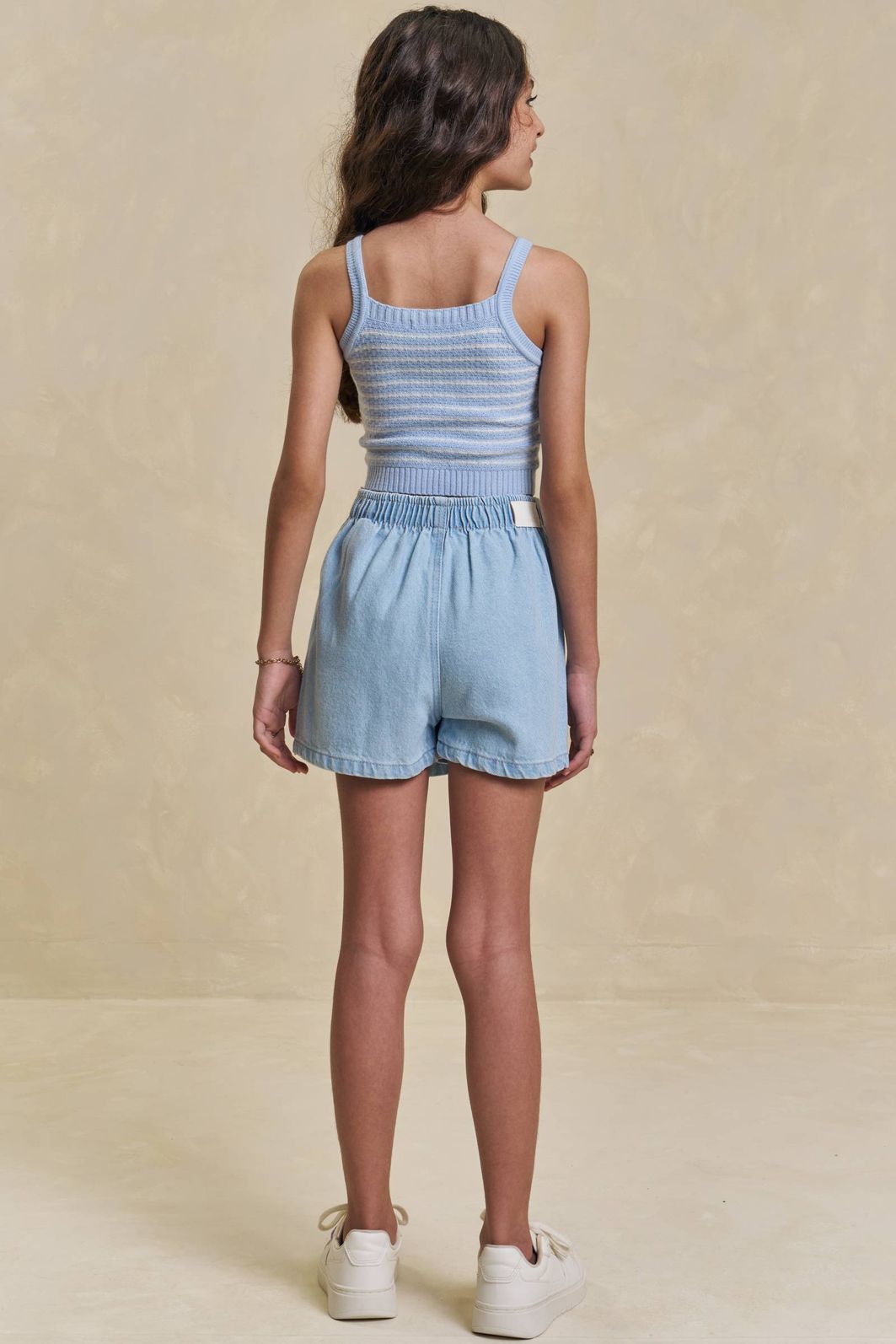 Short saia em jeans zef 94371 Lilimoon Teen Menina Short saia em jeans zef 94371 Lilimoon Teen Menina