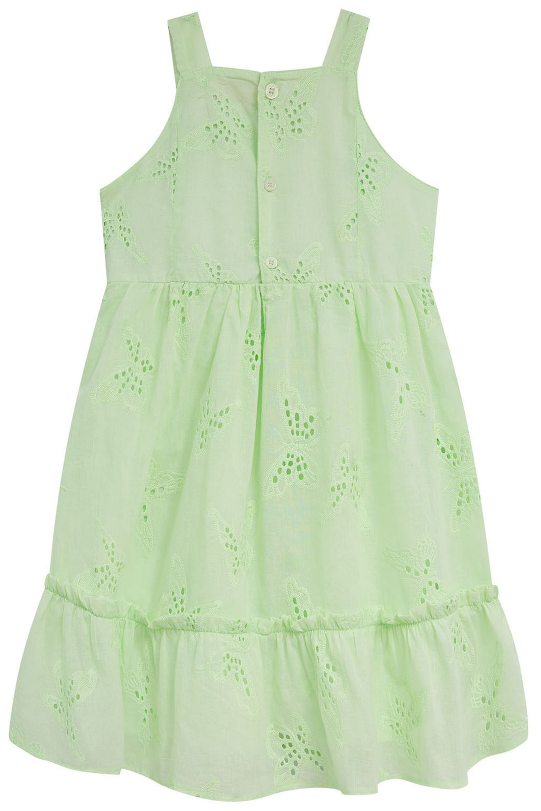 Vestido em laise bordado 95783 Kukiê Infantil Menina