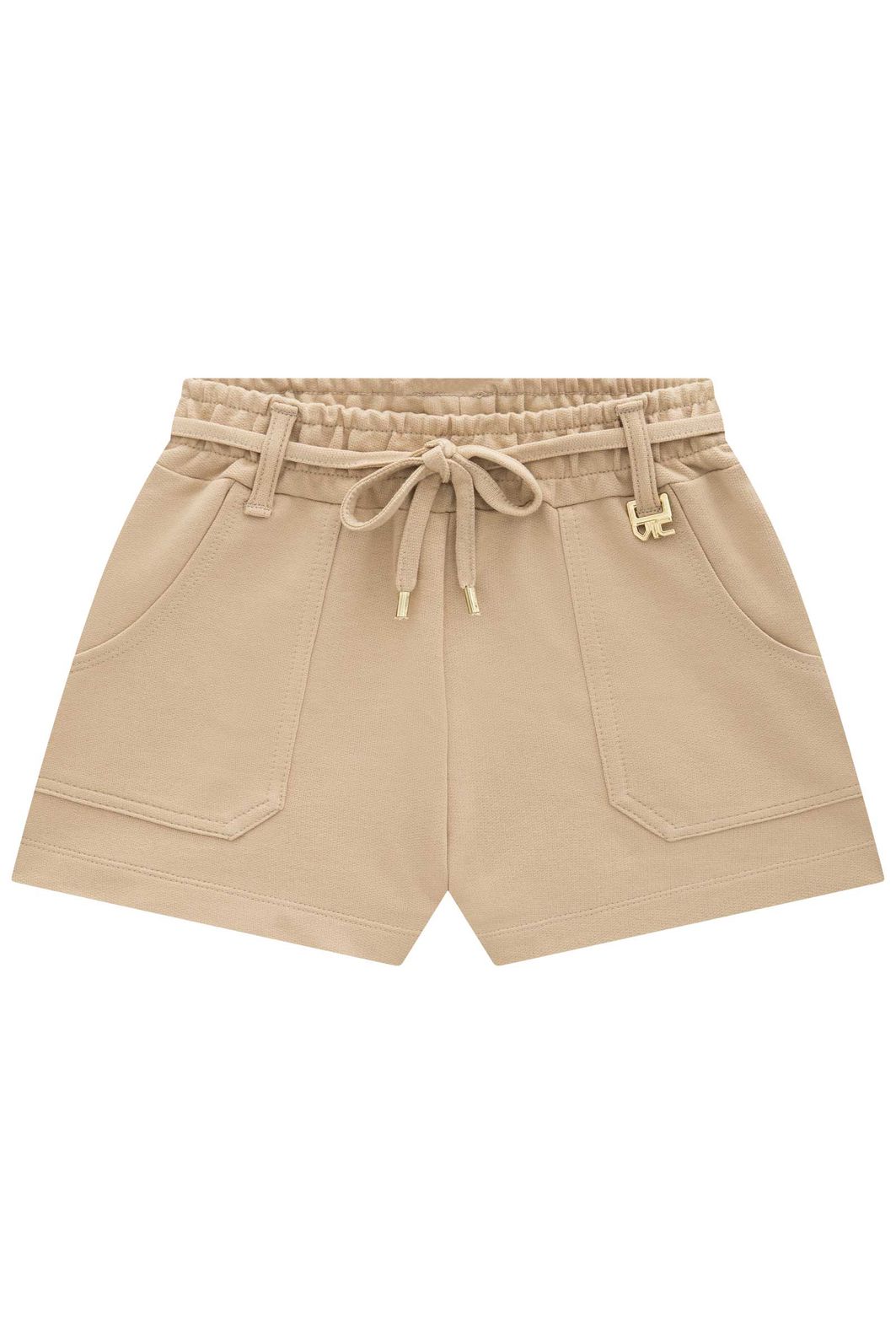 Shorts em moletom sem pelúcia 95345 Vic Teen Menina Shorts em moletom sem pelúcia 95345 Vic Teen Menina