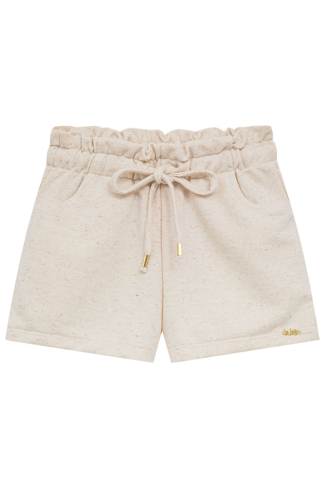 Shorts em moletom sem pelúcia 94350 Kukiê Infantil Menina Shorts em moletom sem pelúcia 94350 Kukiê Infantil Menina