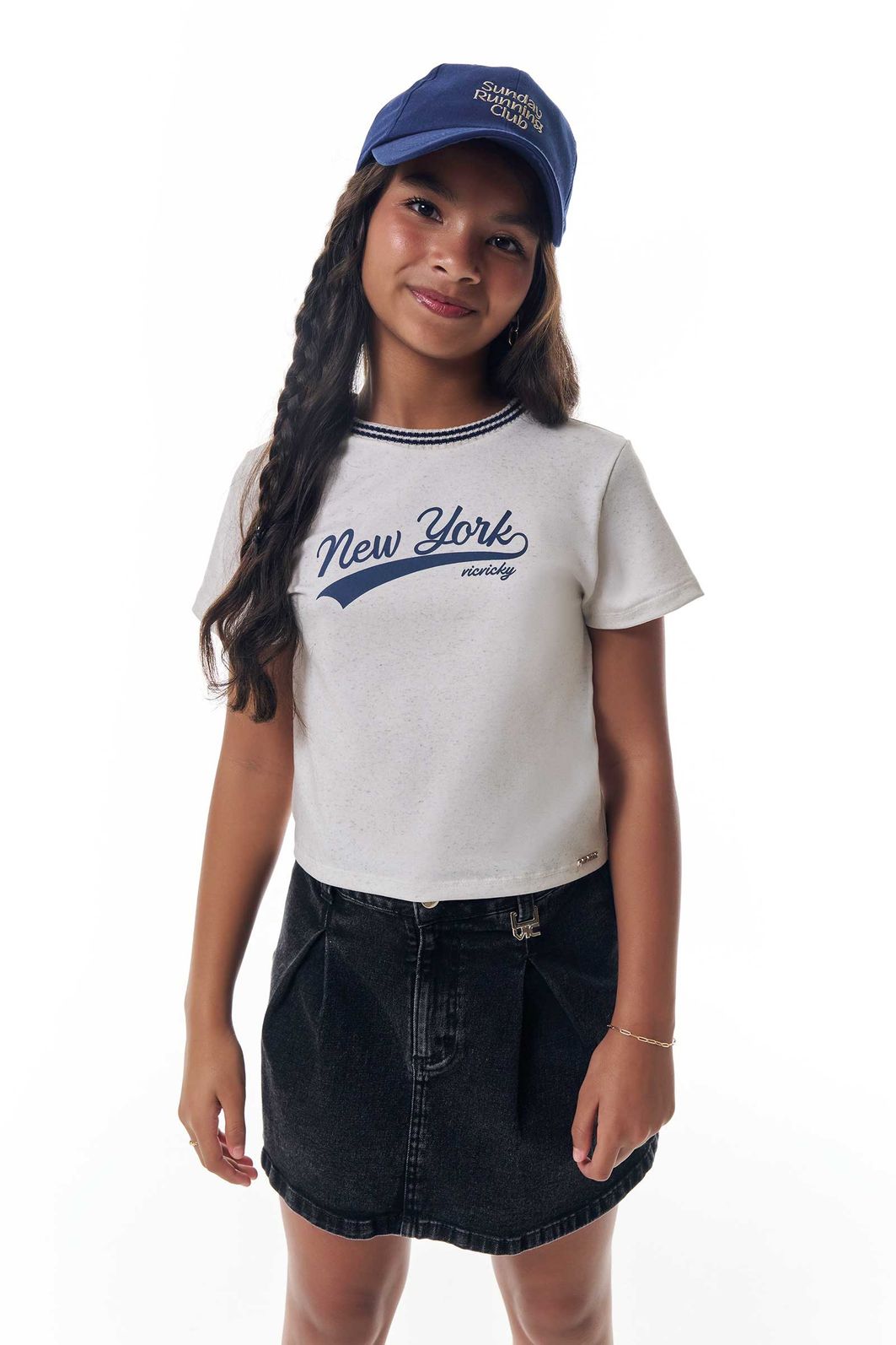 Blusa em malha power 95338 Vic Teen Menina Blusa em malha power 95338 Vic Teen Menina