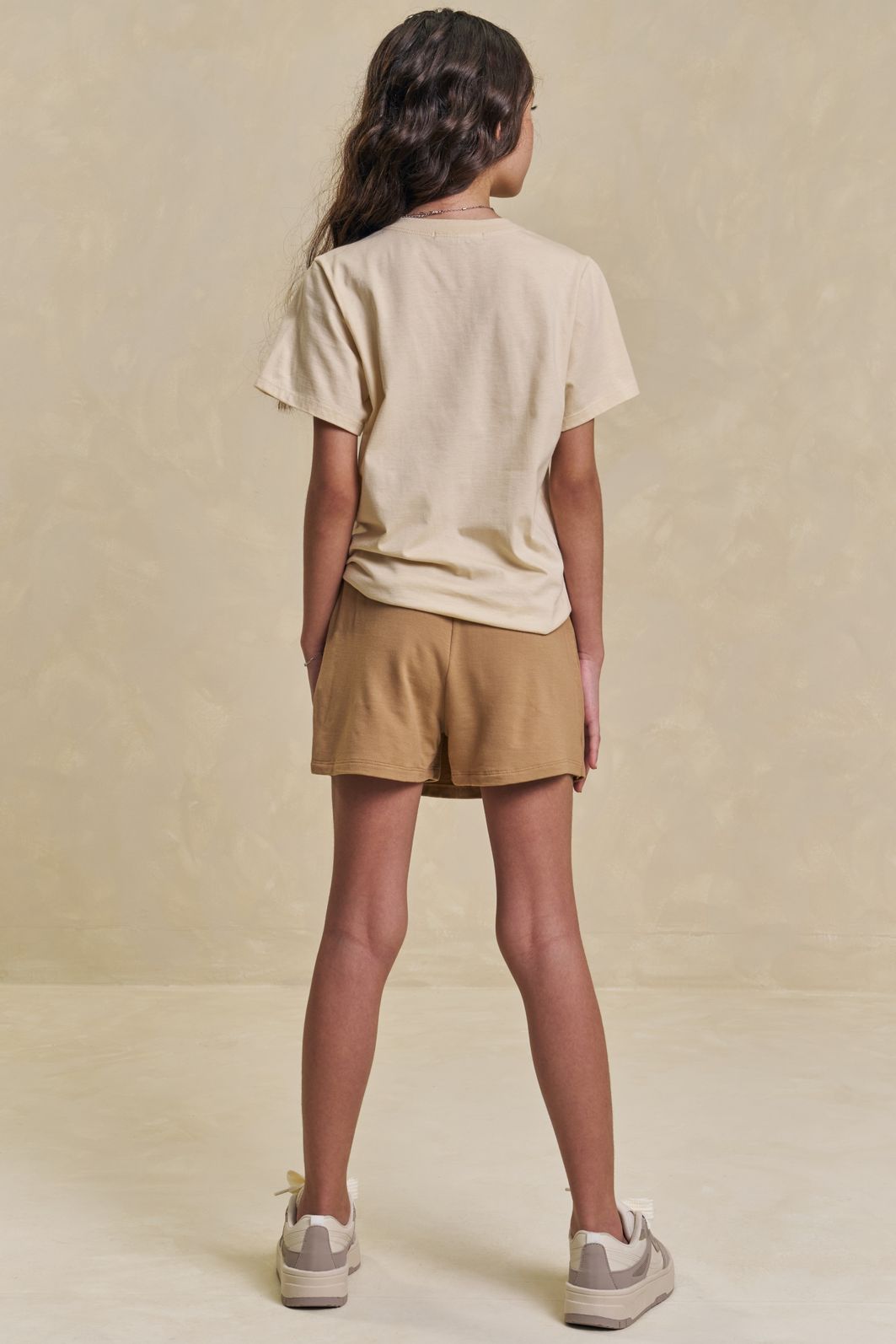 Conjunto de camiseta comfy em meia malha e short saia em molevisco 95919 Lilimoon Teen Menina Conjunto de camiseta comfy em meia malha e short saia em molevisco 95919 Lilimoon Teen Menina