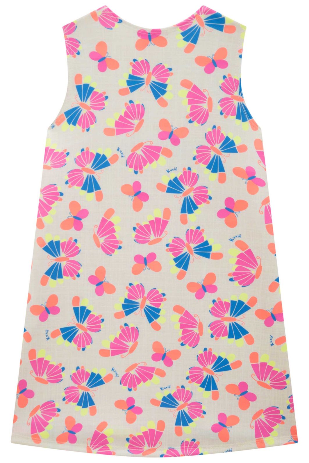 Vestido em fly tech 99639 Kukiê Infantil Menina Vestido em fly tech 99639 Kukiê Infantil Menina