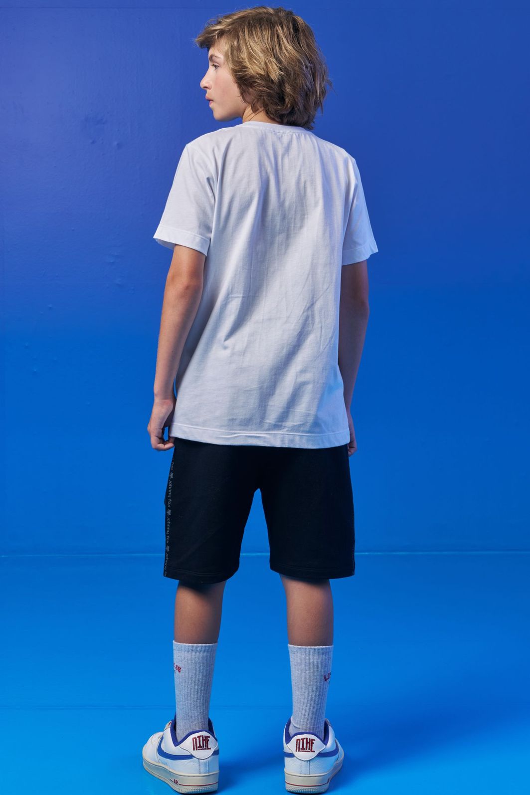 Camiseta em meia malha 94335 Johnny Fox Teen Menino Camiseta em meia malha 94335 Johnny Fox Teen Menino