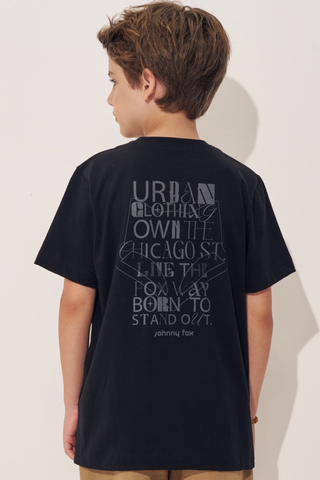 Camiseta em meia malha 97805 Johnny Fox Teen Menino Camiseta em meia malha 97805 Johnny Fox Teen Menino