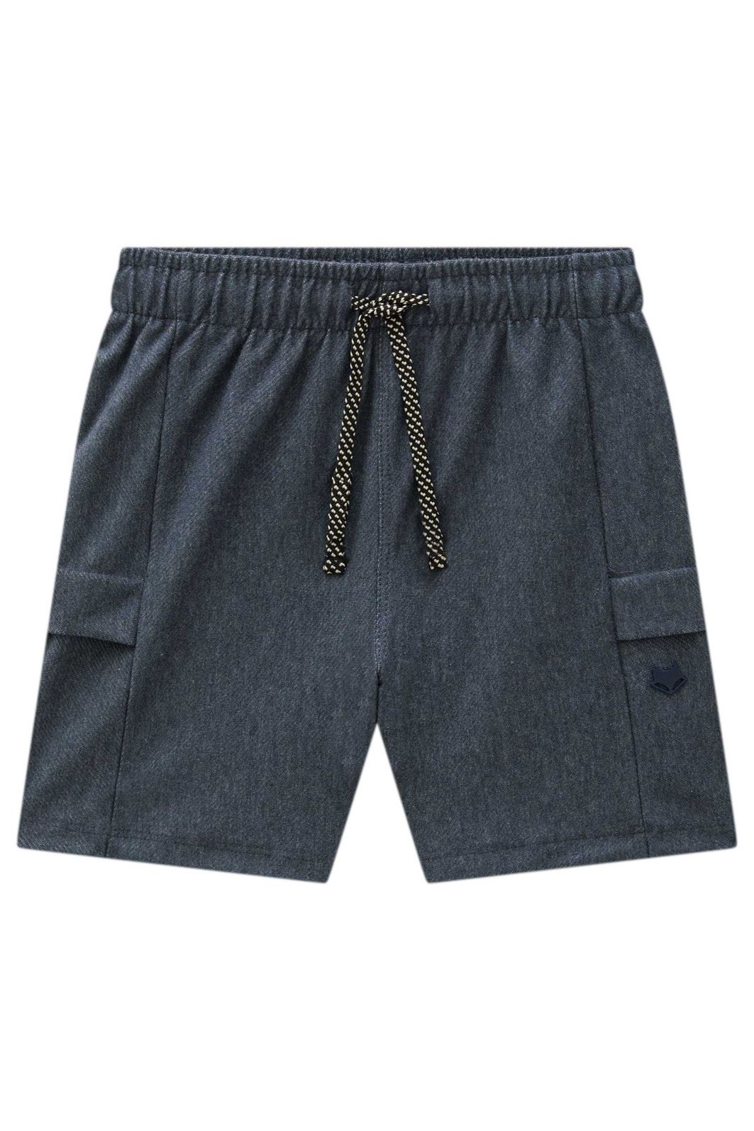 Bermuda em cotton jeans com elastano 99262 Johnny Fox Teen Menino Bermuda em cotton jeans com elastano 99262 Johnny Fox Teen Menino