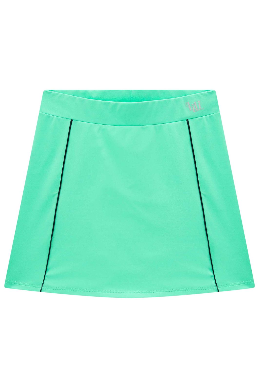 Short saia em malha poliamida com proteção UV 50+ 96482 Lilimoon Teen Menina