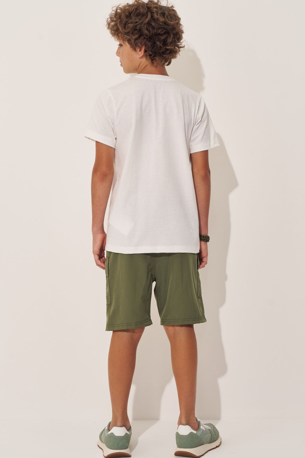 Bermuda em hidronatic supersoft com elastano 97969 Johnny Fox Teen Menino Bermuda em hidronatic supersoft com elastano 97969 Johnny Fox Teen Menino