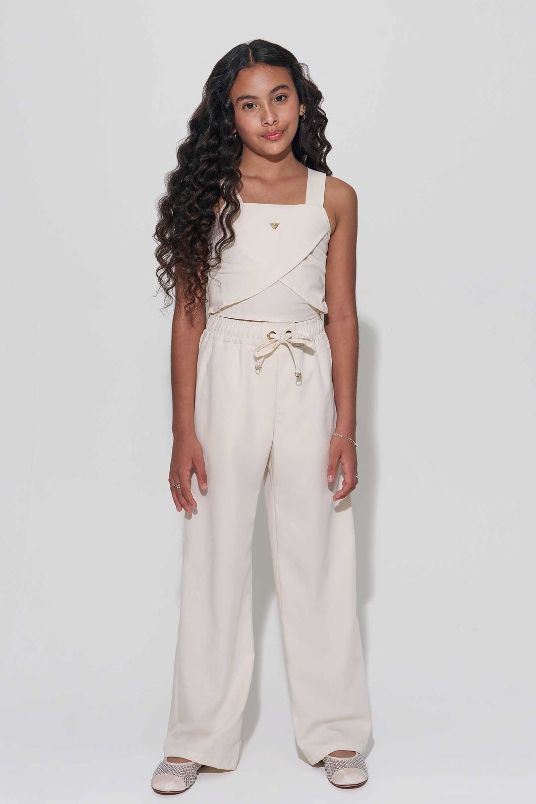 Conjunto de regata e calça em alfaiataria brunello 95937 Lilimoon Teen Menina Conjunto de regata e calça em alfaiataria brunello 95937 Lilimoon Teen Menina