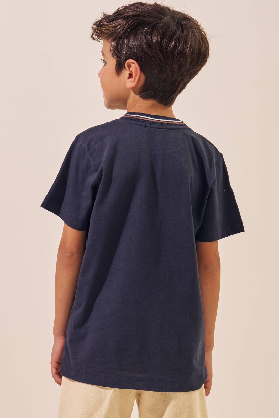 Camiseta em meia malha 96294 LucBoo Infantil Menino Camiseta em meia malha 96294 LucBoo Infantil Menino