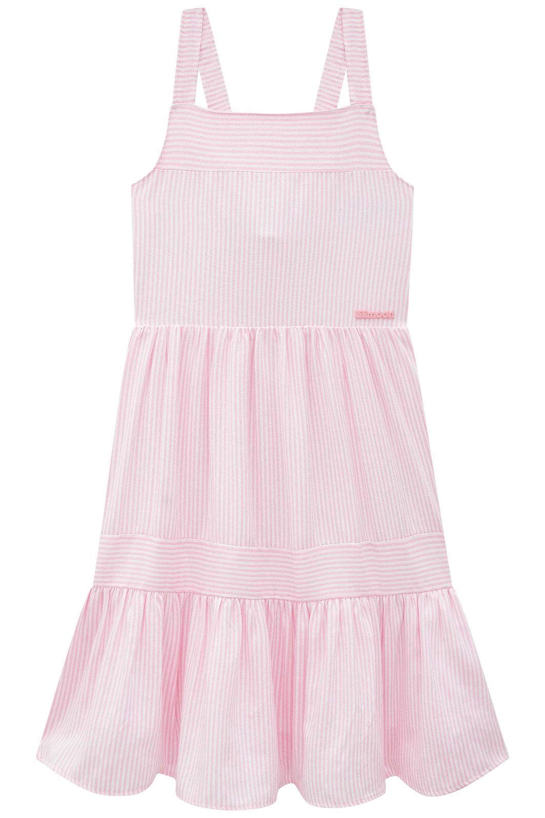 Vestido em alfaiataria stripes 94877 Lilimoon Teen Menina Vestido em alfaiataria stripes 94877 Lilimoon Teen Menina