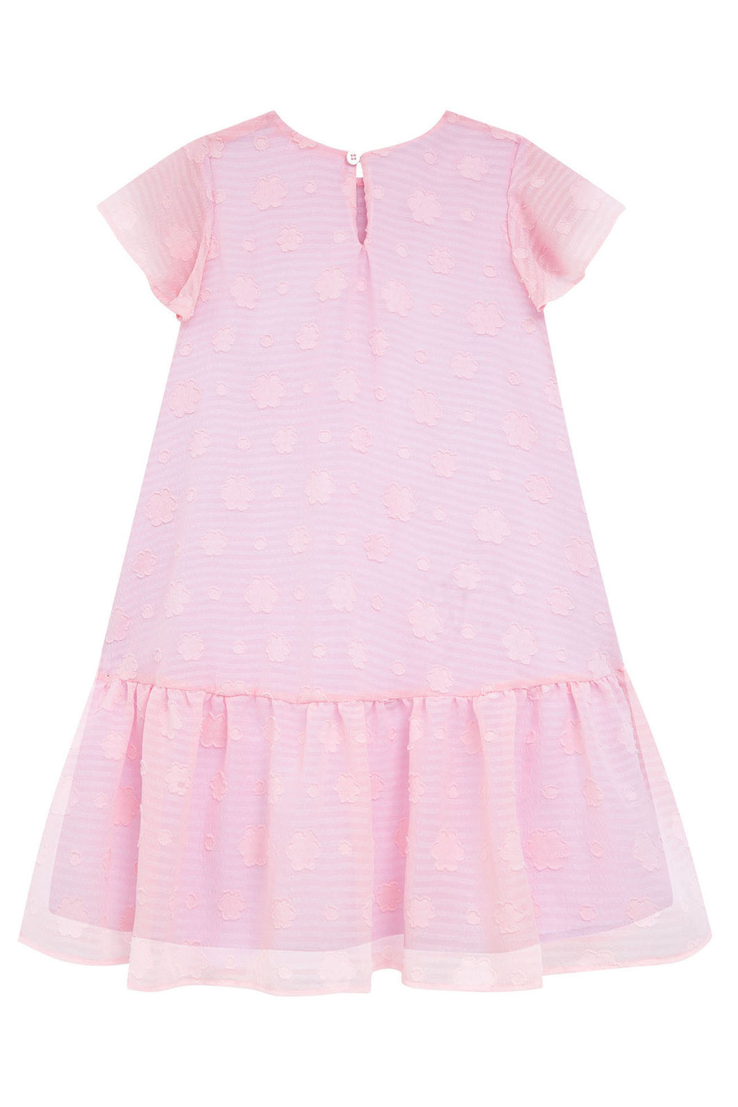 Vestido em chiffon flores 96558 Kukiê Infantil Menina Vestido em chiffon flores 96558 Kukiê Infantil Menina