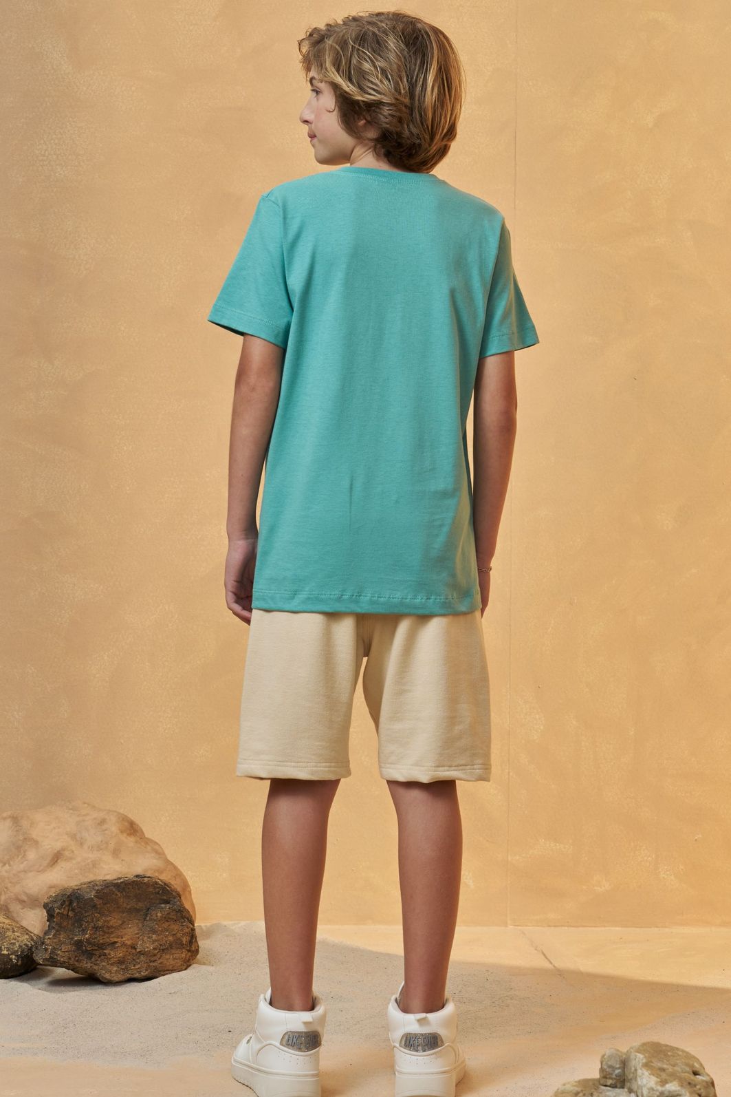 Camiseta em meia malha 96388 Johnny Fox Teen Menino Camiseta em meia malha 96388 Johnny Fox Teen Menino