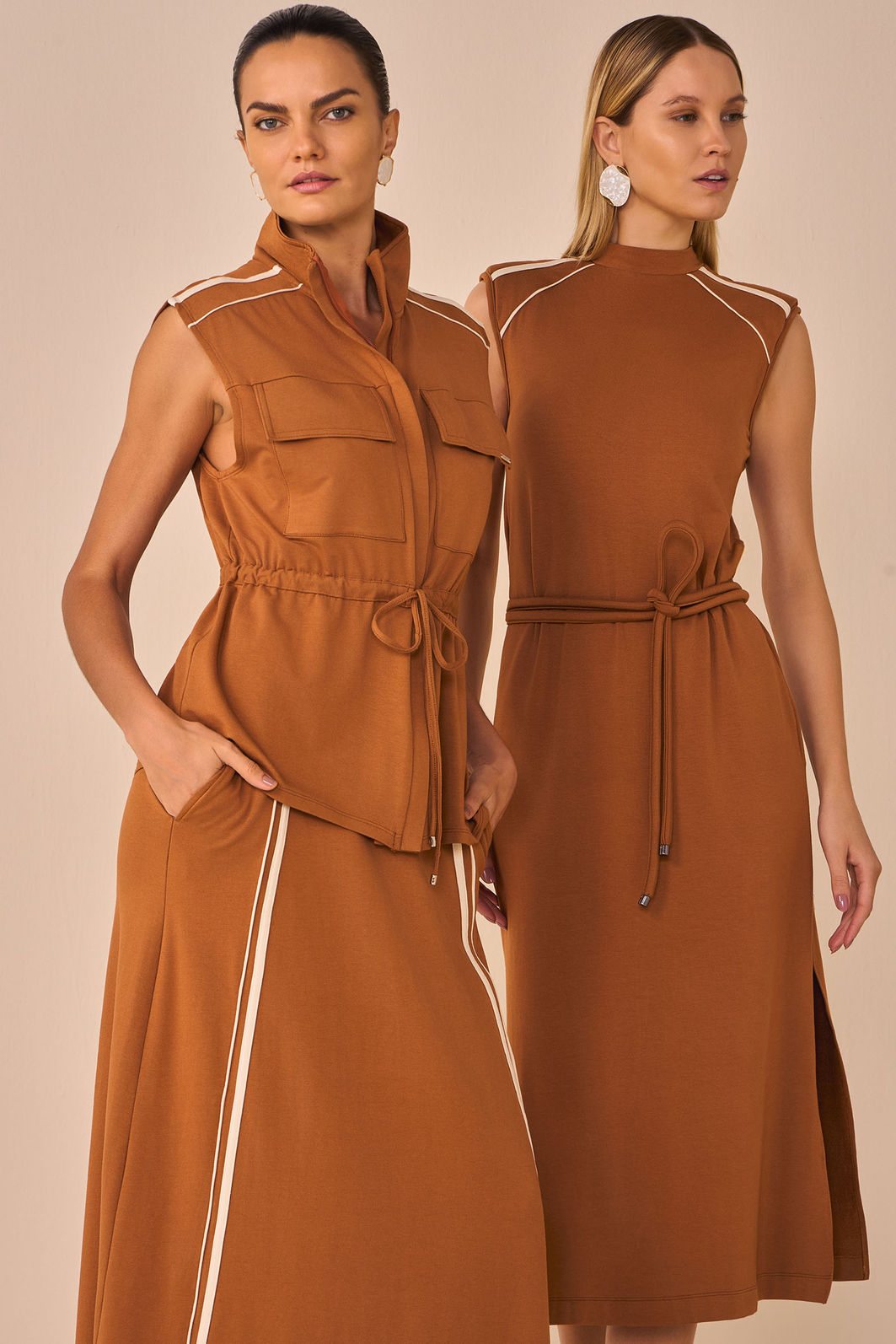 Vestido maxi midi em molevisco premium 96767 Linzzi Vestido maxi midi em molevisco premium 96767 Linzzi