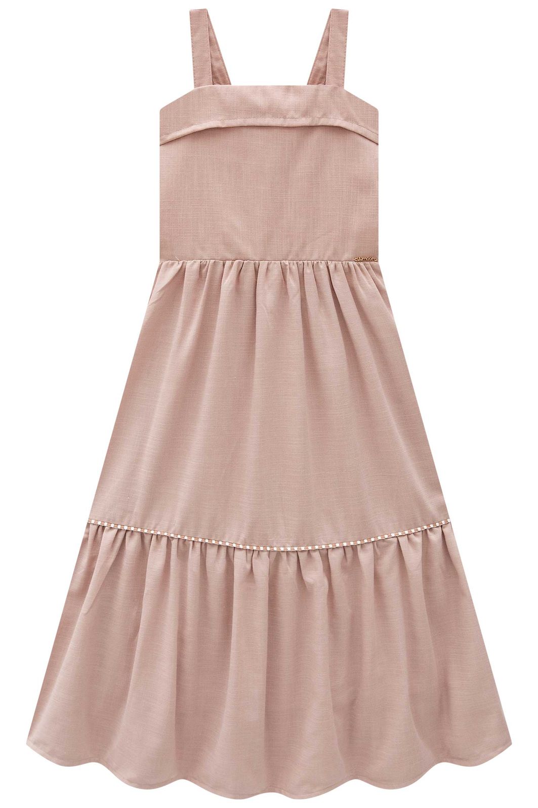 Vestido midi em tecido new positano 95204 Lilimoon Teen Menina Vestido midi em tecido new positano 95204 Lilimoon Teen Menina
