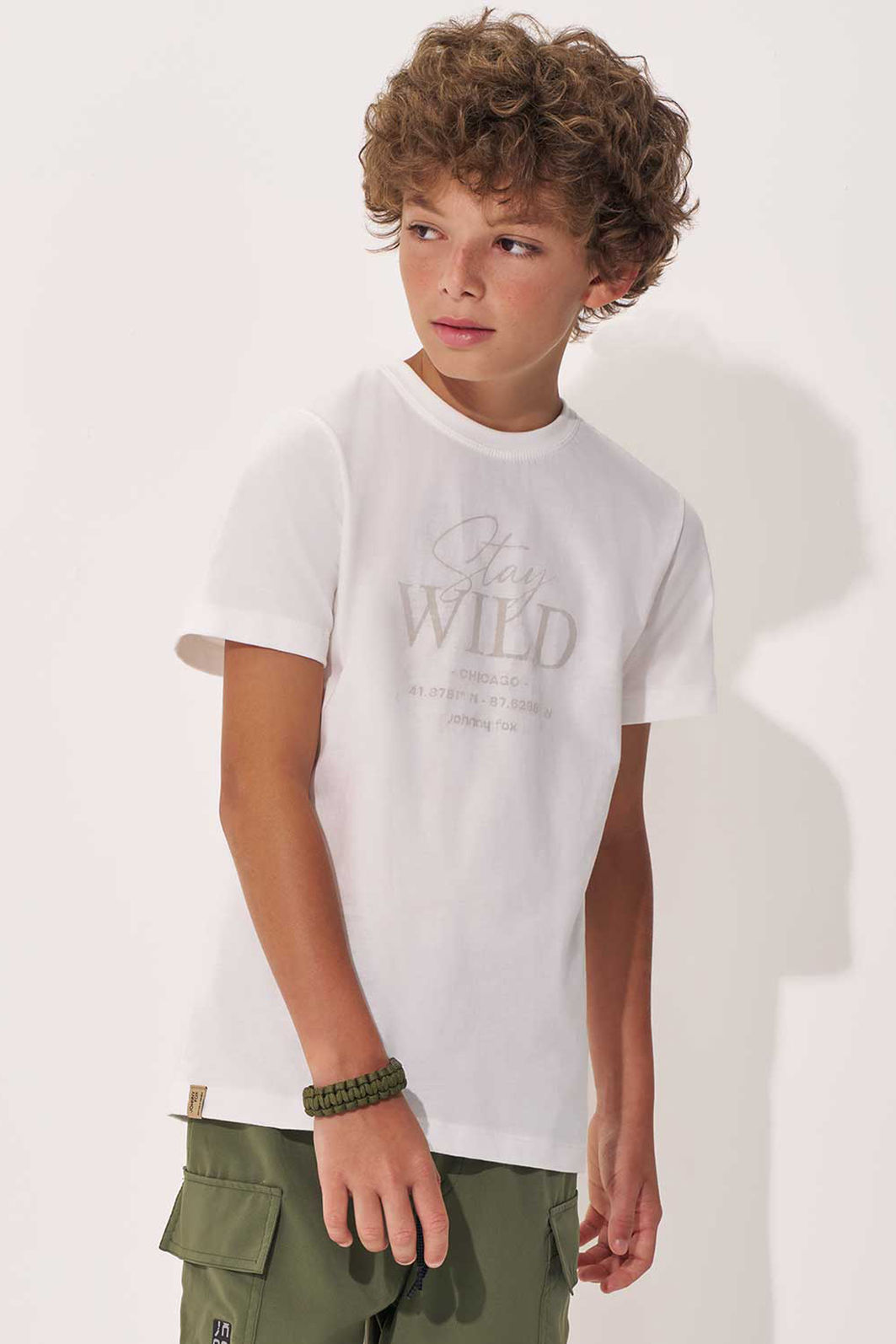 Camiseta em meia malha 97808 Johnny Fox Teen Menino Camiseta em meia malha 97808 Johnny Fox Teen Menino