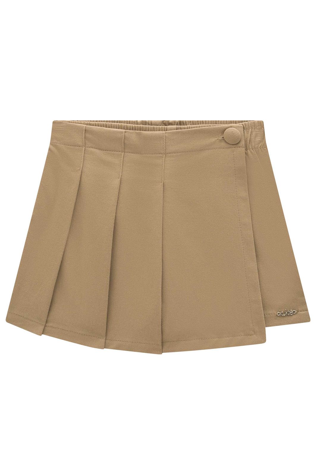 Shorts saia em sarja com elastano 98468 Kukiê Infantil Menina Shorts saia em sarja com elastano 98468 Kukiê Infantil Menina
