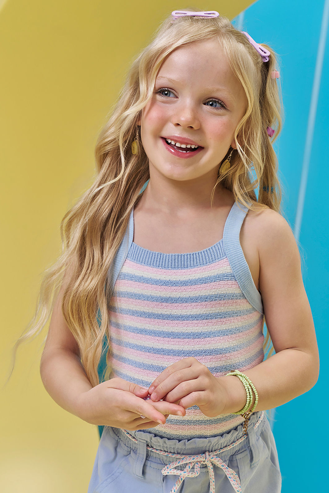 Blusa em tricot prime 97523 Kukiê Infantil Menina Blusa em tricot prime 97523 Kukiê Infantil Menina