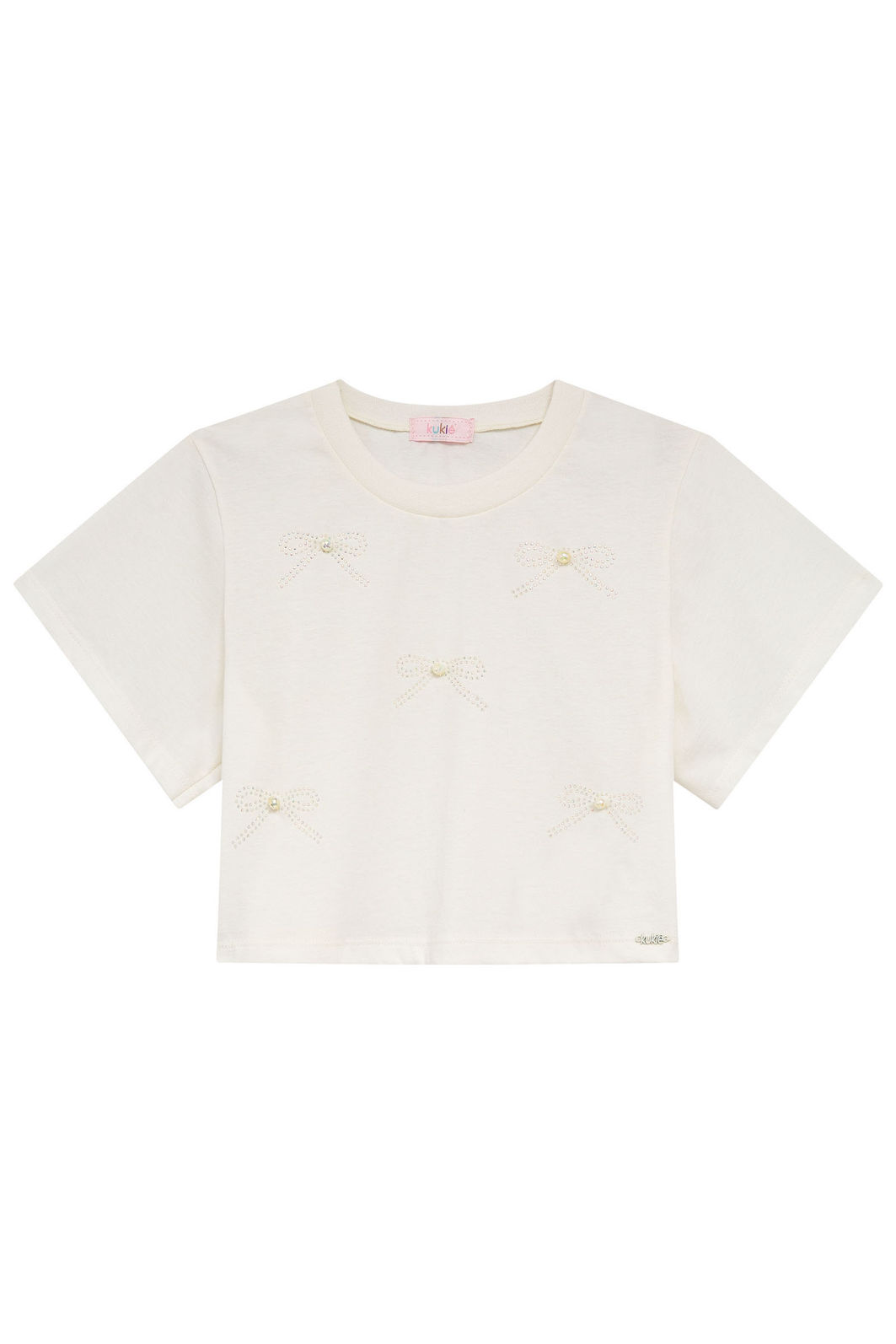 Blusa em meia malha 95076 Kukiê Infantil Menina Blusa em meia malha 95076 Kukiê Infantil Menina