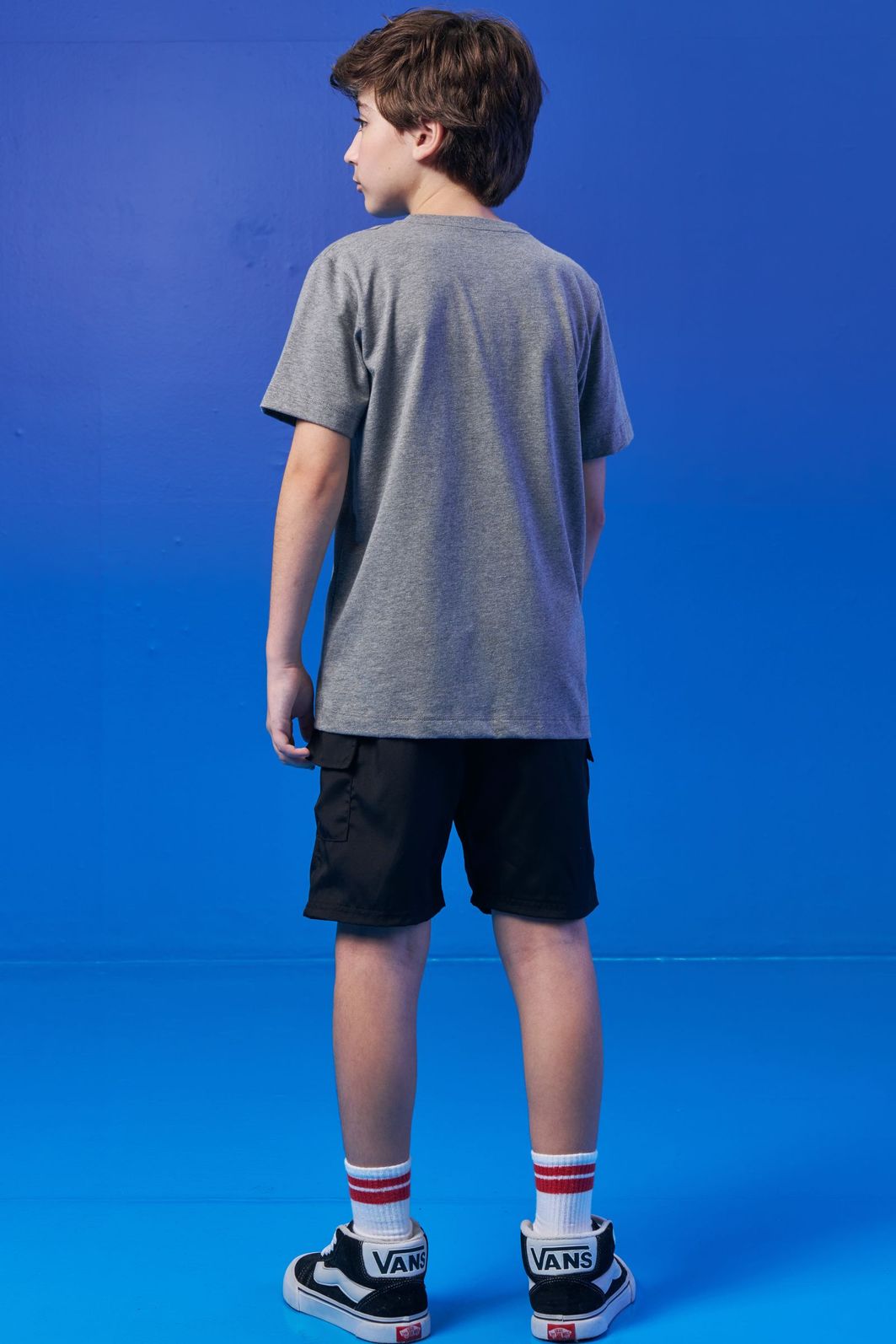 Camiseta em meia malha 94305 Johnny Fox Teen Menino Camiseta em meia malha 94305 Johnny Fox Teen Menino