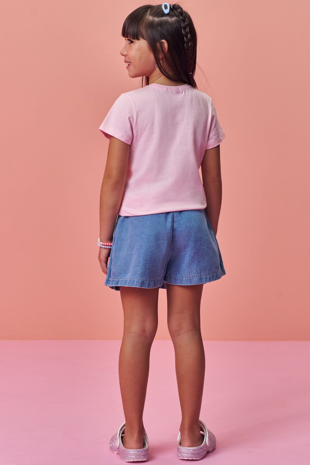 Blusa em meia malha 99303 Infanti Infantil Menina Blusa em meia malha 99303 Infanti Infantil Menina