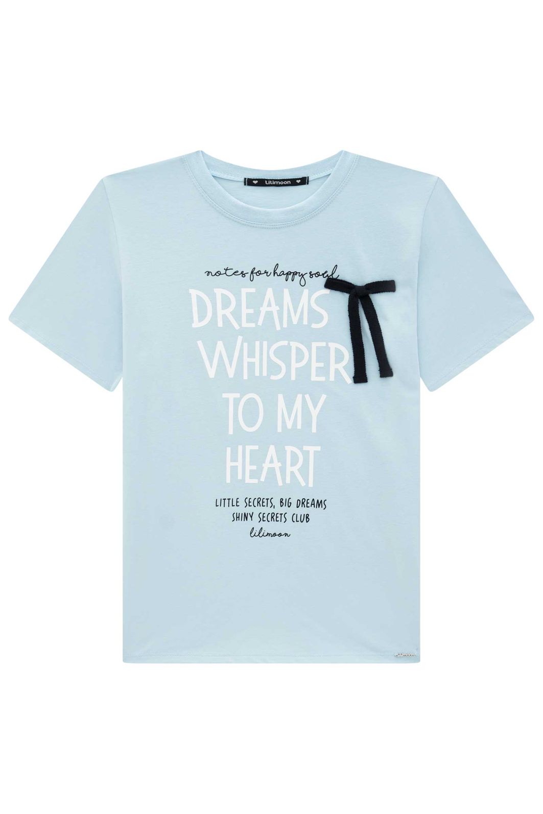 Camiseta over em meia malha 97971 Lilimoon Teen Menina Camiseta over em meia malha 97971 Lilimoon Teen Menina