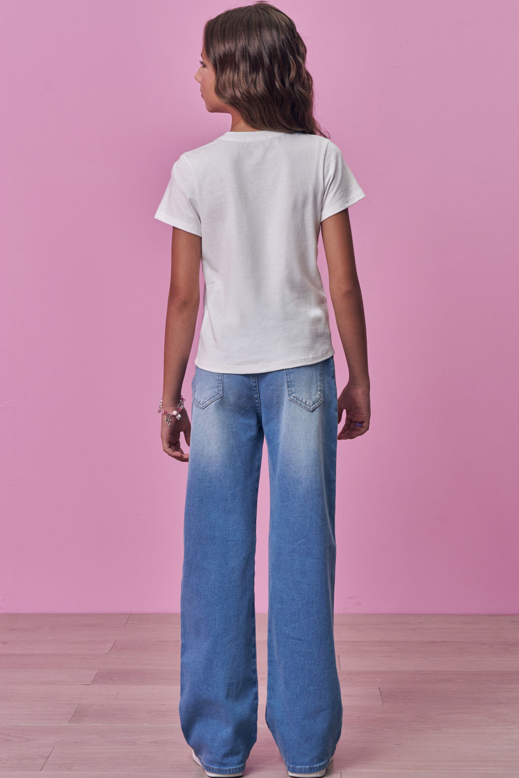 Blusa em meia malha 99098 Vic Teen Menina Blusa em meia malha 99098 Vic Teen Menina