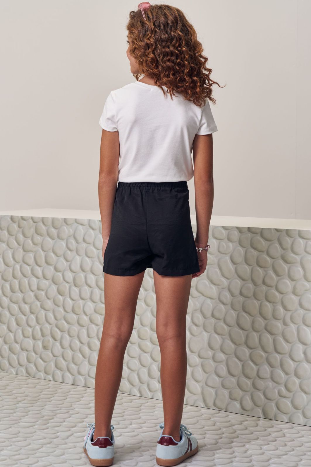 Conjunto de blusa em cotton e short saia em tecido plano viscose sense 98686 Lilimoon Teen Menina Conjunto de blusa em cotton e short saia em tecido plano viscose sense 98686 Lilimoon Teen Menina